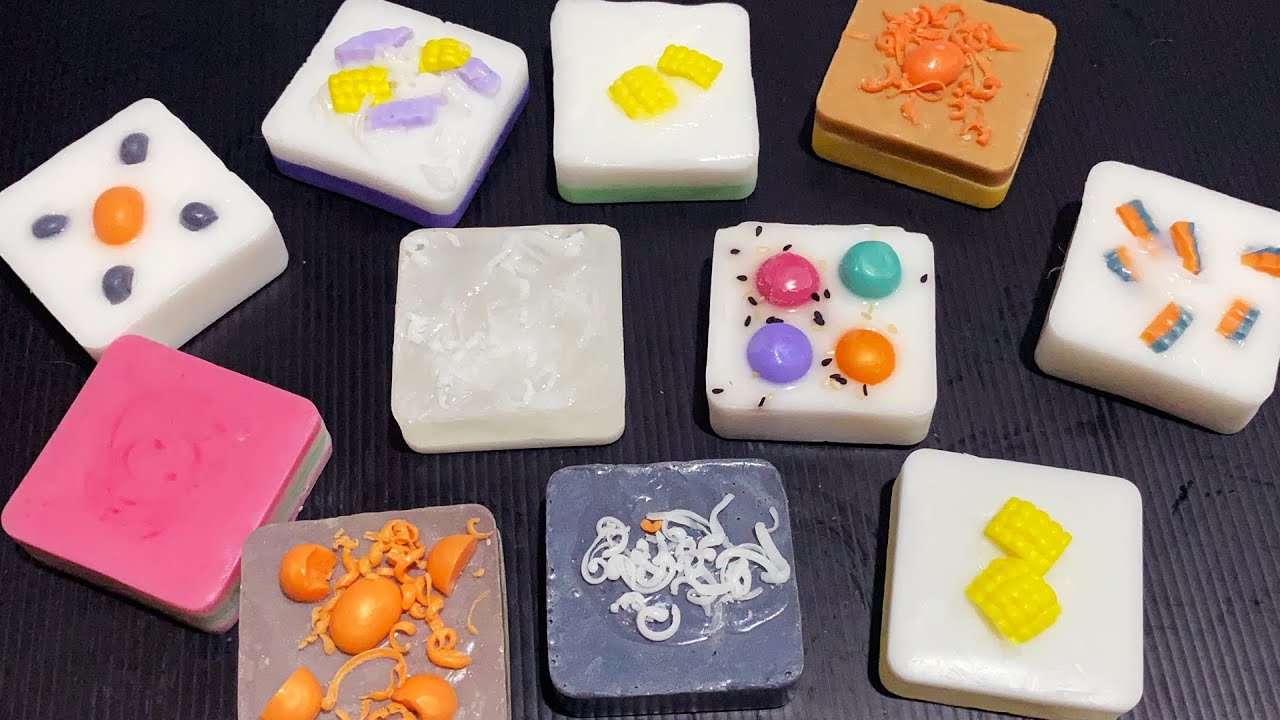 ASMR THAI DESSERT SOAP HAUL - Opening Sound, Tapping, Wrap Sound, Relaxing Sounds|ASMR Relax Soap#4