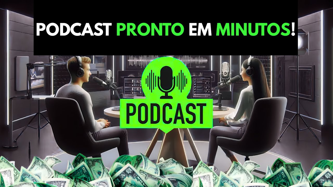 COMO FAZER UM PODCAST COMPLETO COM IA EM 2025 (GRÁTIS)