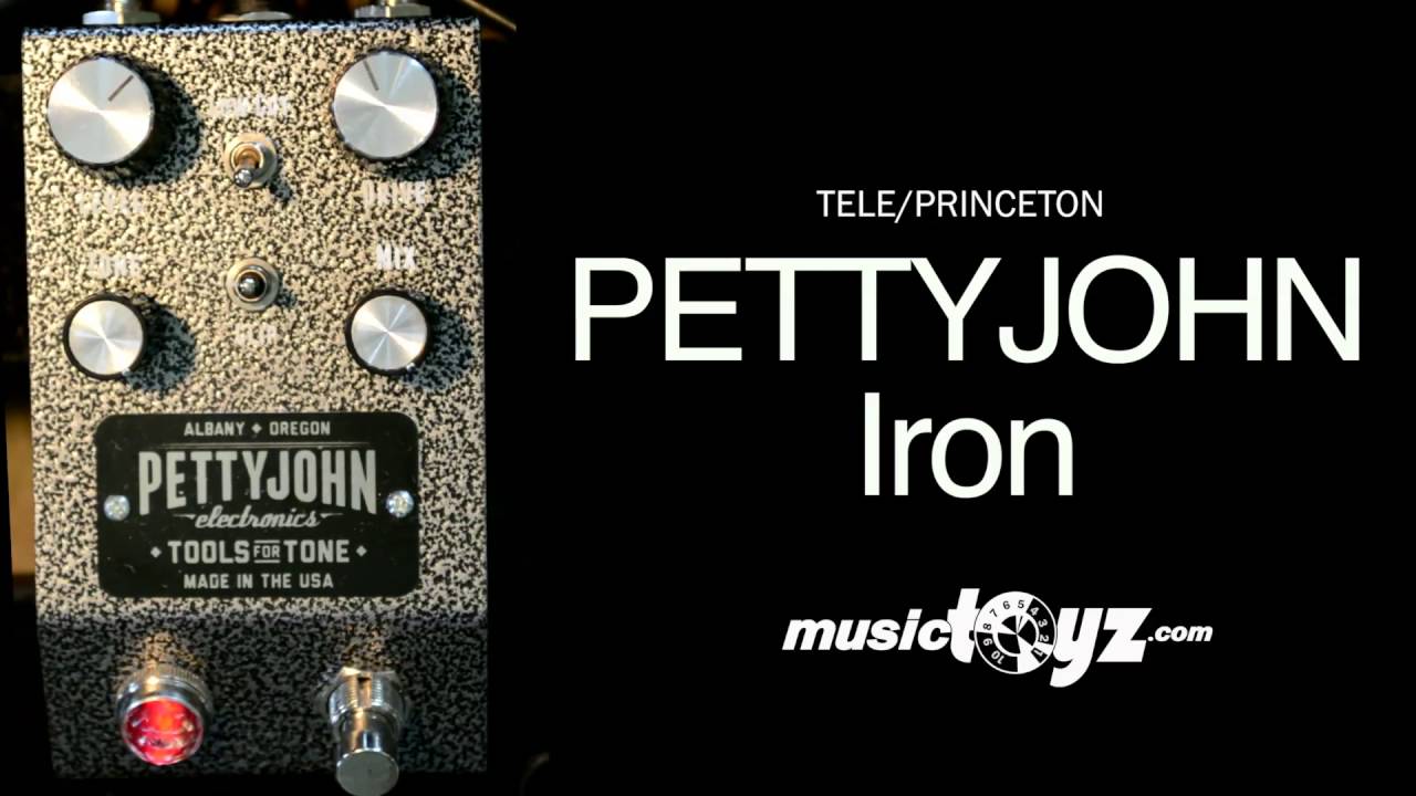 Pettyjohn Iron Guitar Pedal of Overdrive