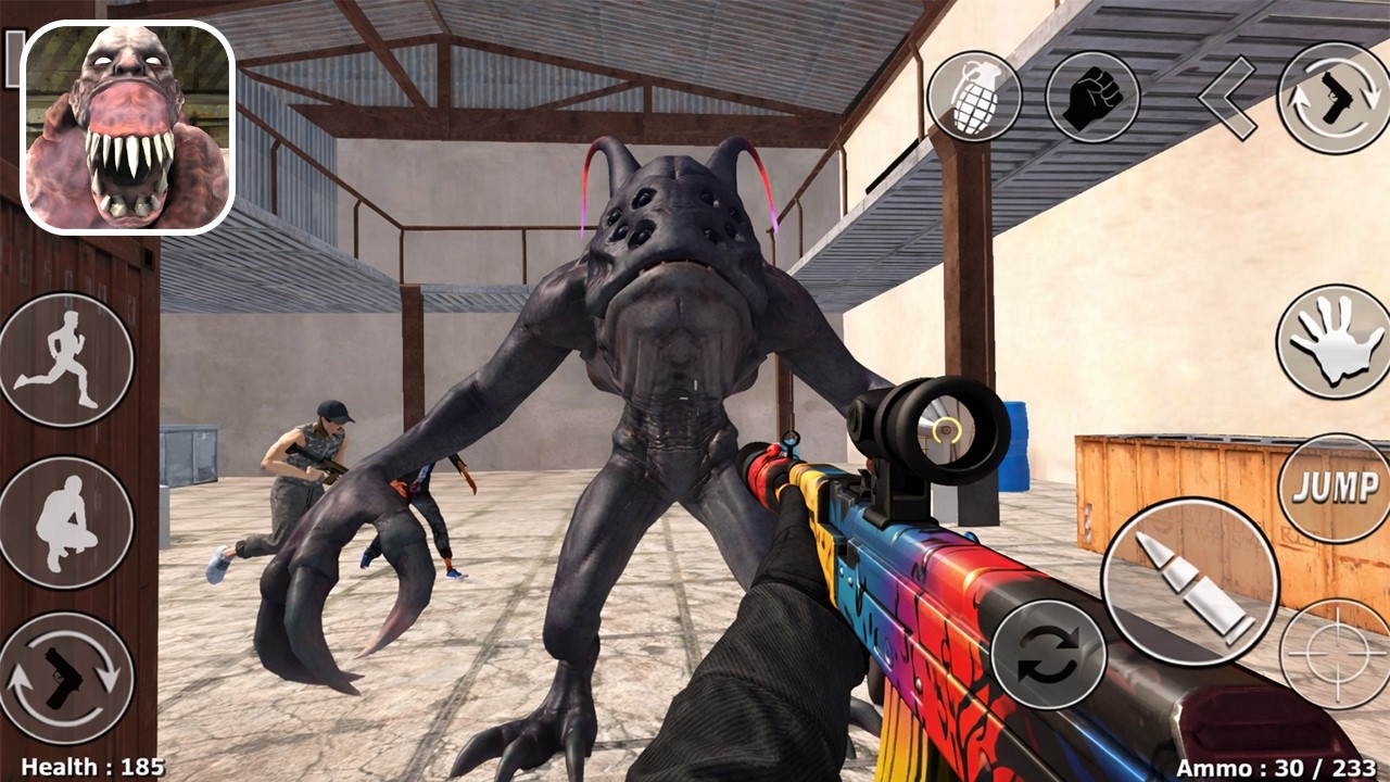 Zombie Monsters 3 - FPS Shooting Horror Zombie Mission Game - Android Gameplay