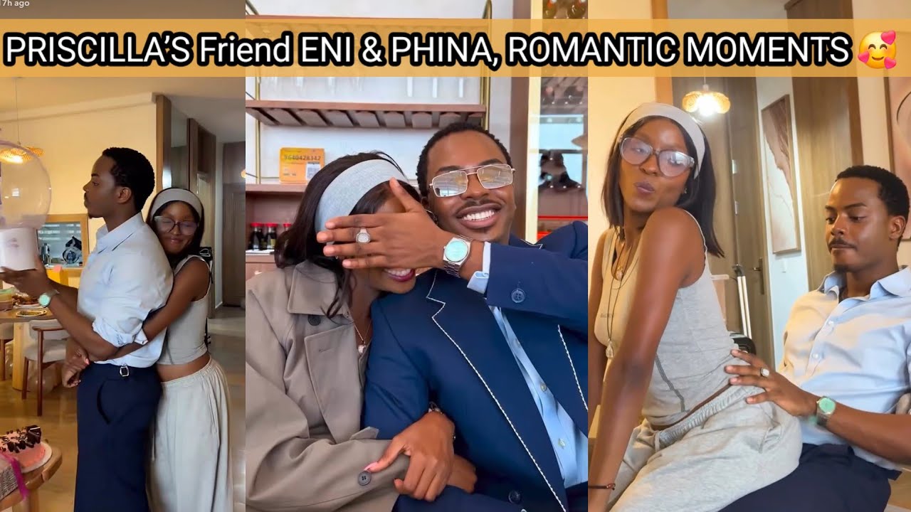 Priscilla’s Friend ENI & Phina TZ in ROMANTIC Moment Nigeria 💕🇳🇬 #jp #jp2025 