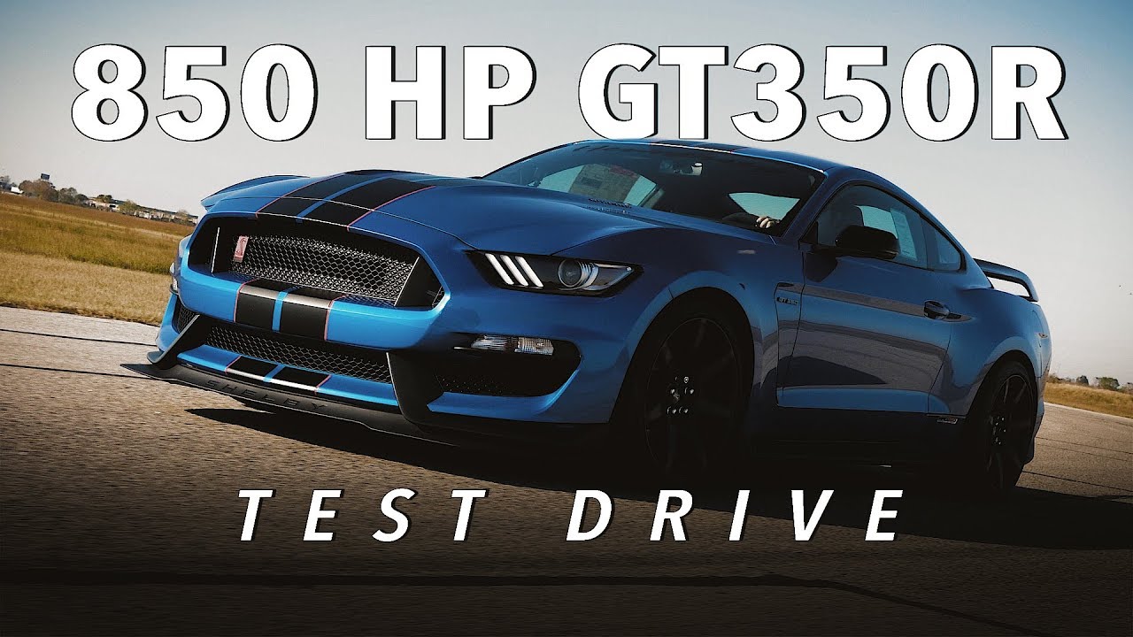 Supercharged GT350R w/ 850 HP Test Drive