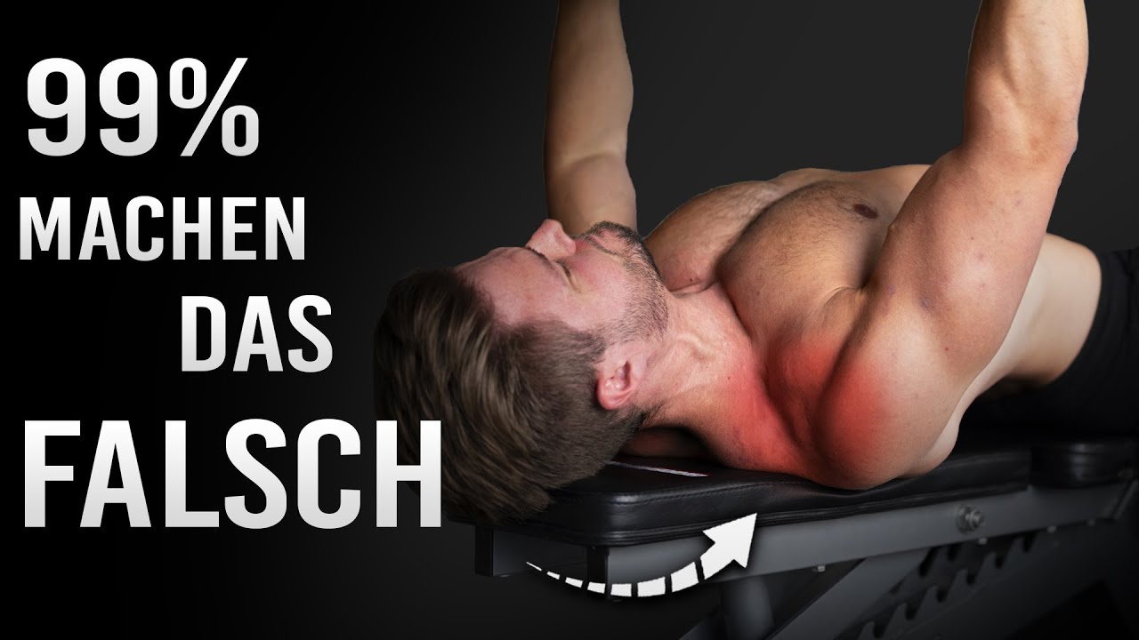 Bankdrücken SOFORT verbessern! Das MUSST du können!