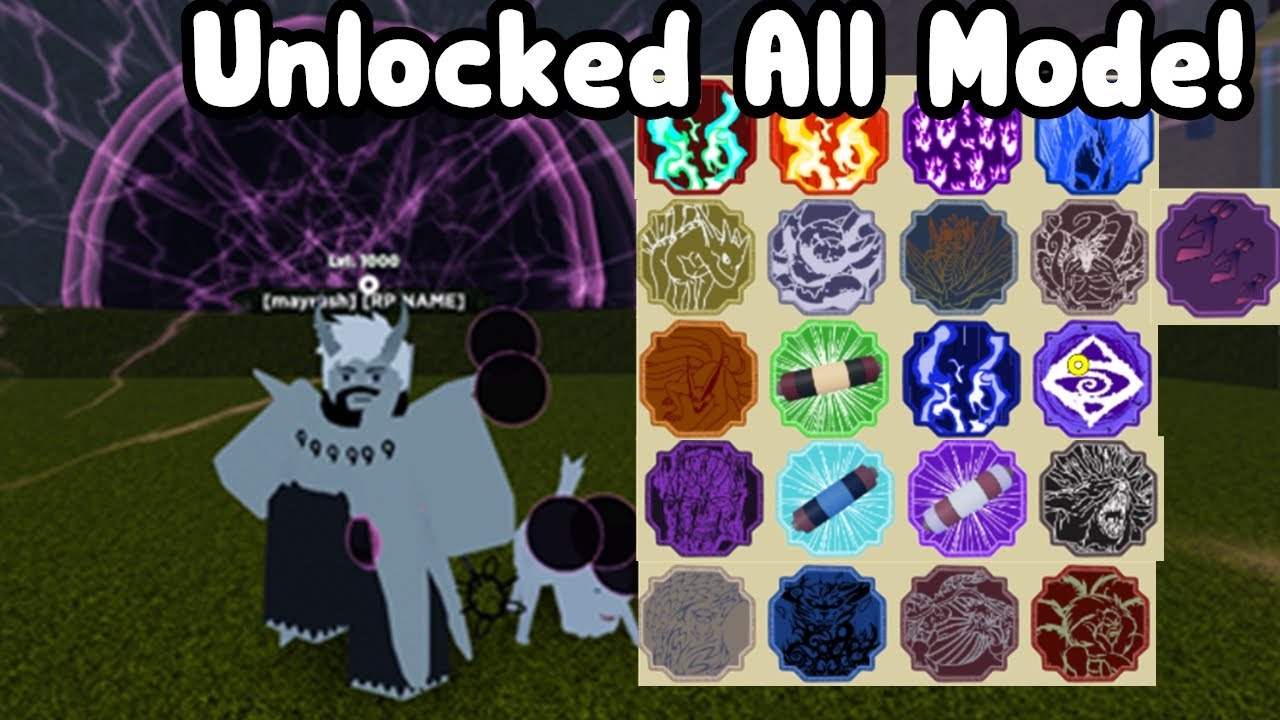 Unlocked All Mode In Shinobi Life 2 Roblox! All Location & Showcase
