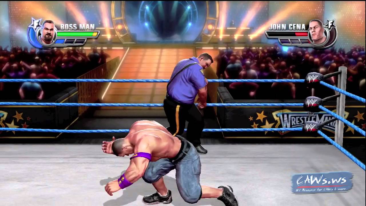 WWE ALL STARS DLC Big Boss Man Entrance and Gameplay