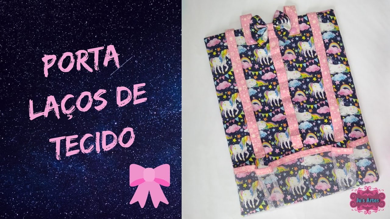 Porta Laço de Tecido - Especial Dia das Crianças