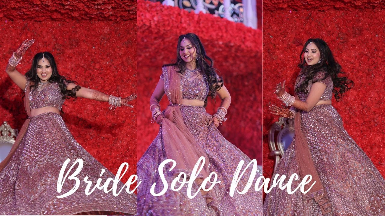 Bride Steals the Show with Her High-Energy Solo Dance at Her Engagement!