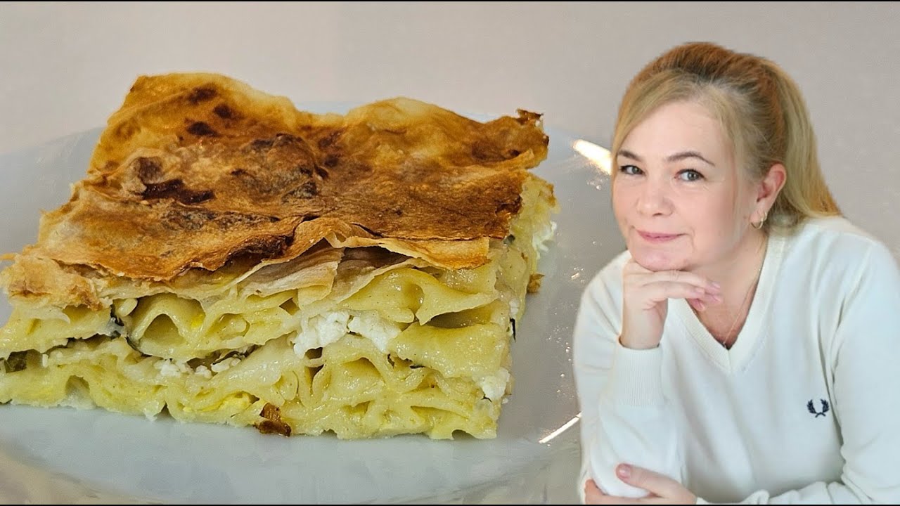 Daha kolayı yok! 1 paket makarnadan 1 tepsi su böreği