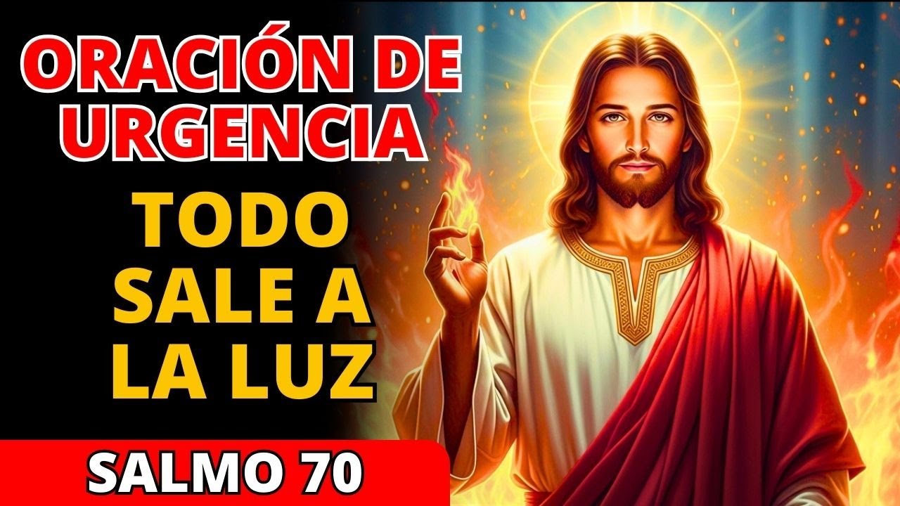 ⚔️ SALMO 70: Todo Enemigo Oculto Será EXPUESTO y Avergonzado Hoy, Oración de Urgencia