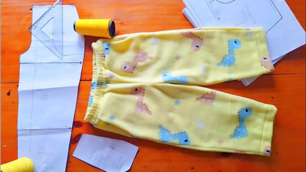 Como fazer Calça com Bolso Faca. Fácil. Menino ou menina