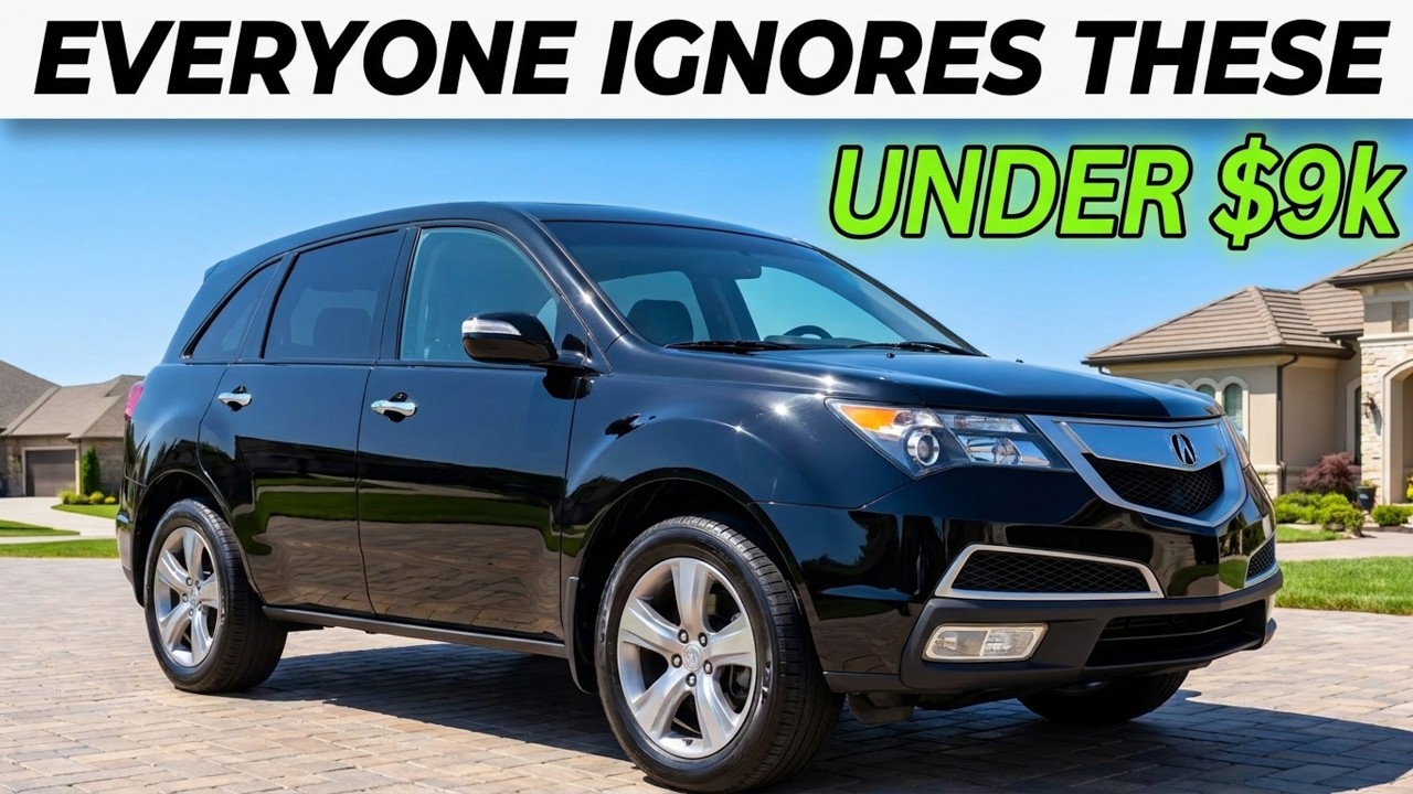 5 Luxury SUVs EVERYONE IGNORES (But These Are Absolute Goldmines Under $9k)