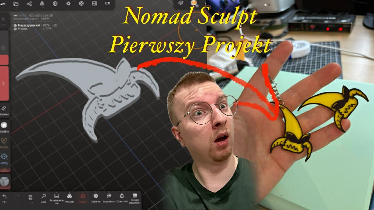 Kurwinox Pierwszy projekt w Nomad Sculpt