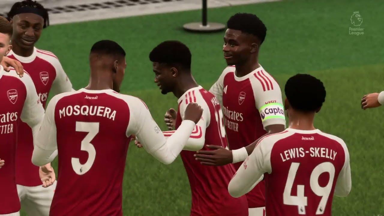 Arsenal 3-1 Crystal Palace | Premier League Highlights 25/26 Career Mode 