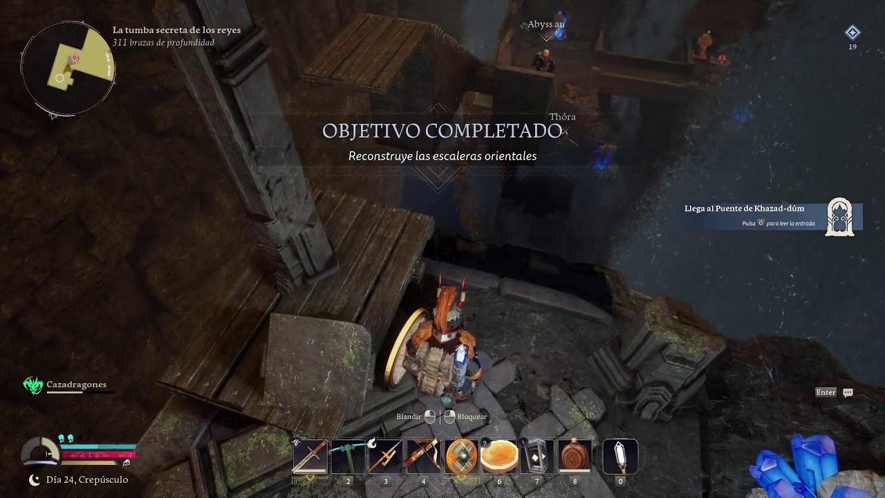 seguimos con the lord of the rings return to moria