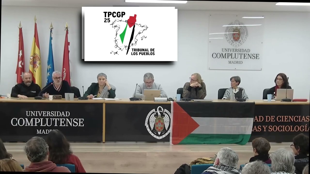 Mesa 1: Participación de Marea por Palestina