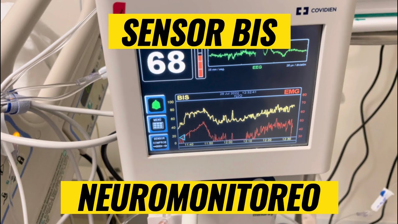 Sensor BIS monitorizacion neurologica