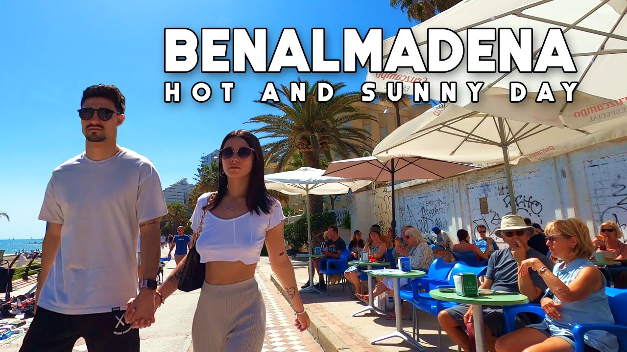 Benalmadena Spain Hot and Sunny Day Update April 2023 Costa del Sol | Málaga [4K]