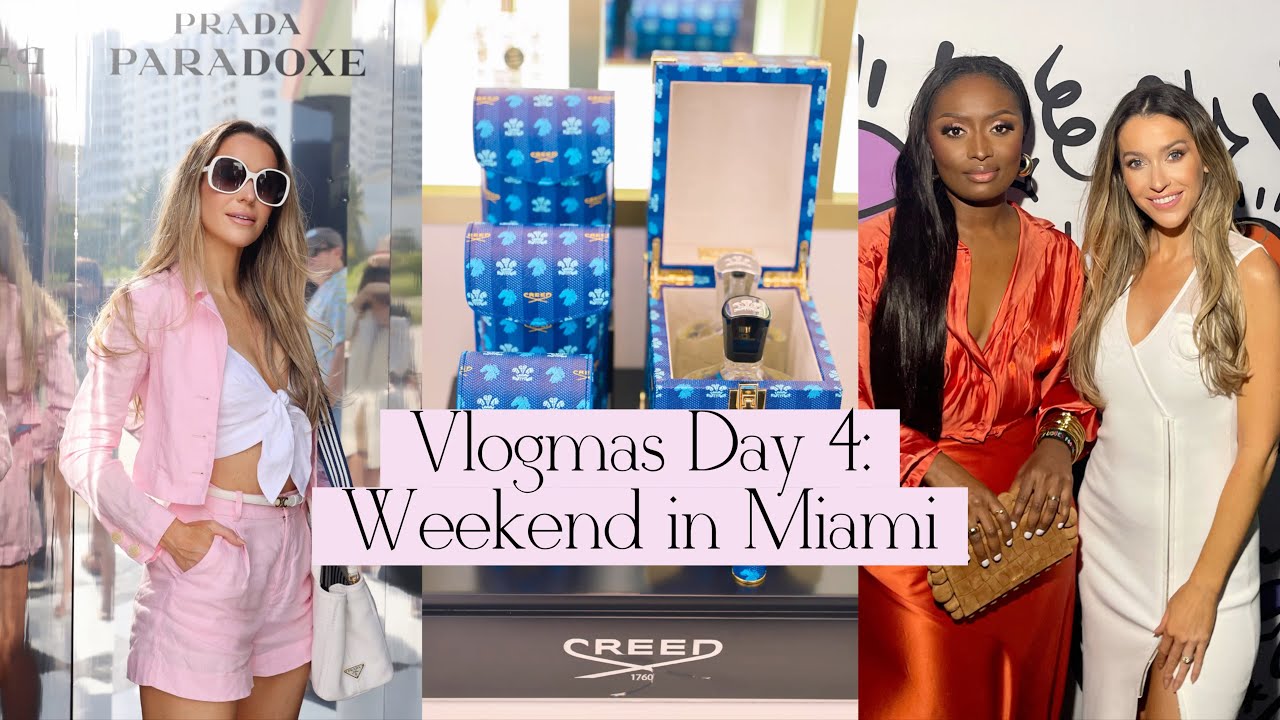 MY WEEKEND DURING ART BASEL IN MIAMI VLOG | HUBLOT, CREED, PRADA BEAUTY
