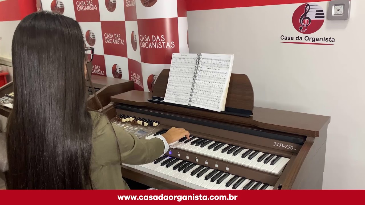 TOKAI MD 750S - HINO 65 (HINÁRIO 5 CCB) - IGUAL AO MESTRE!  - CASA DAS ORGANISTAS