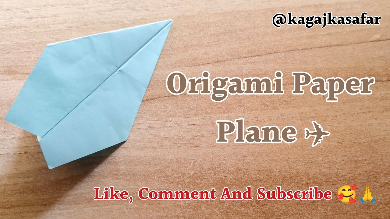 सबके होश उड़ जायेंगे! ✈️ How to make a Paper Airplane that flies 1000 Feet | Origami Paper Plane