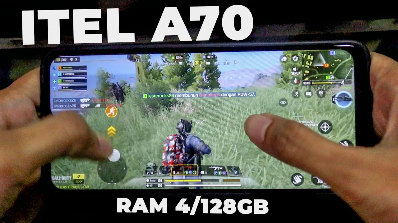 Test: Call of Duty: Mobile | itel A70 | 4+128GB