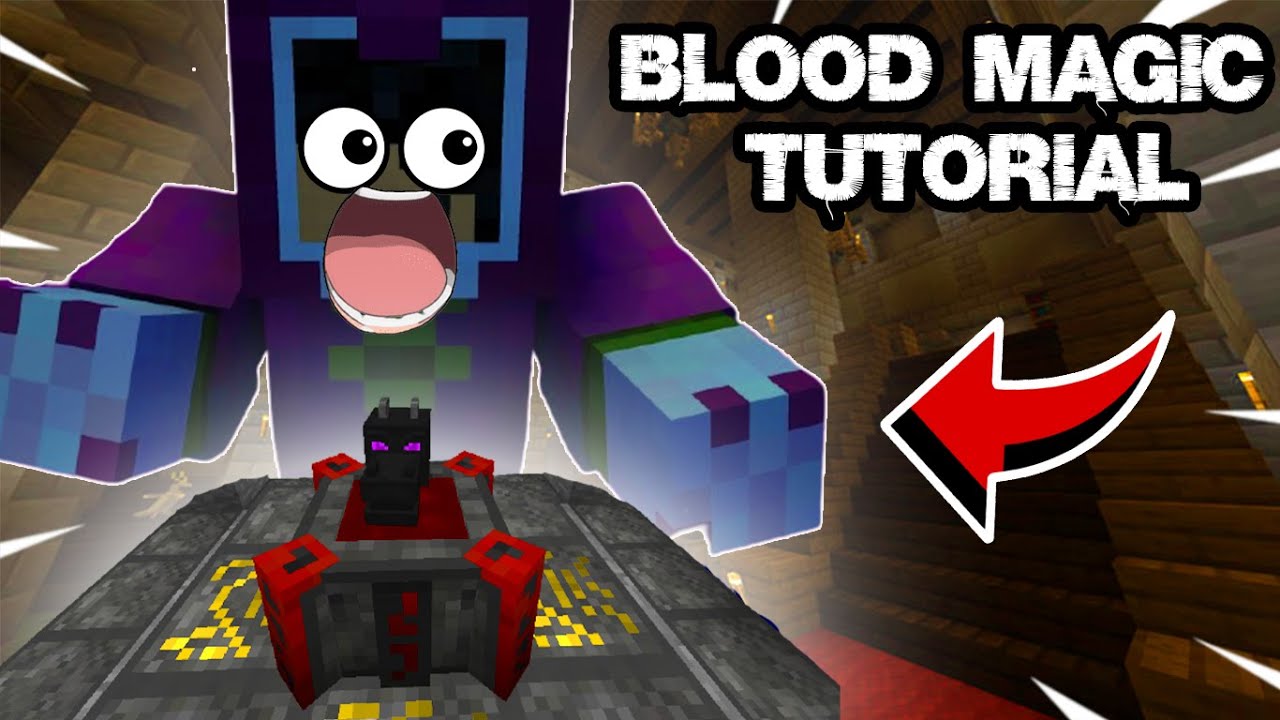 BLOOD MAGIC TUTORIAL COMPLETO!! - VIRE UM GRANDE MAGO!! PARTE 1 [Blood Magic Mod] (1.12.2)