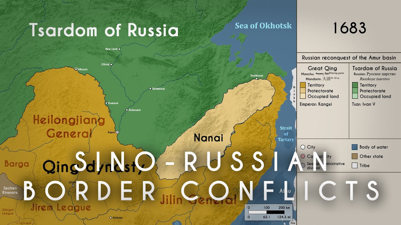 The Sino-Russian border conflicts