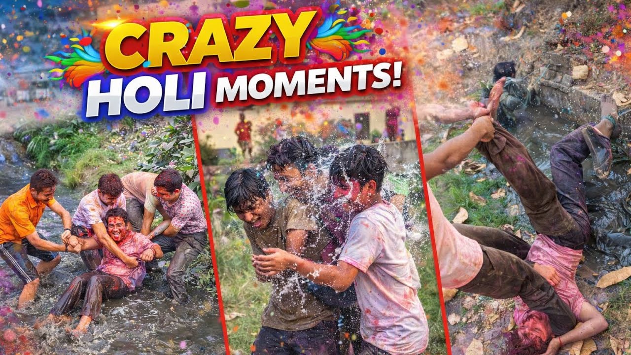 Holi ma gajab ramailo vayo  vlog 8  #vlog