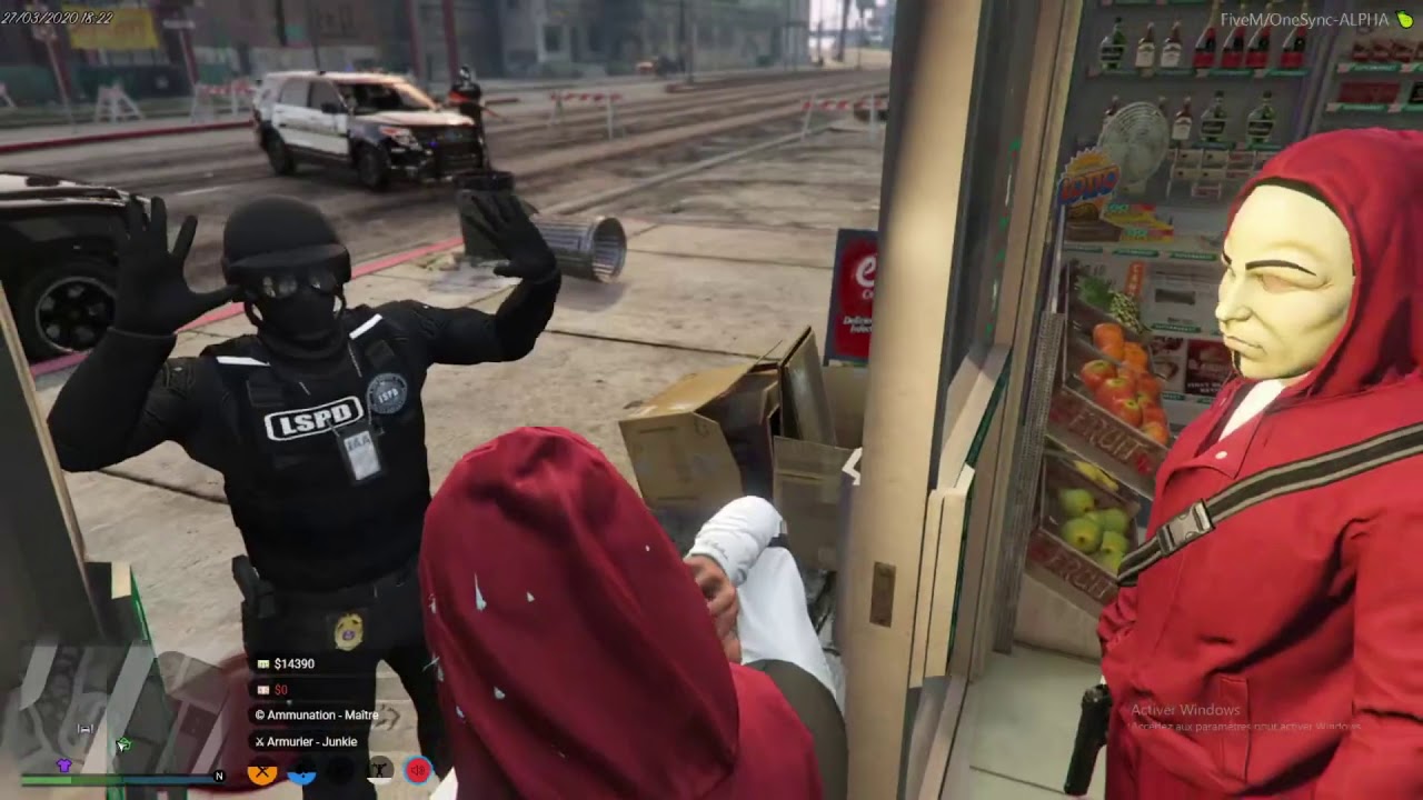 Comment procéder aux Braquage Supérette  chez APU #IFIVERP