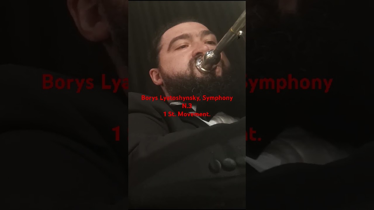 Borys Lyatoshynsky, Symphony N. 3, 1 St. Movement