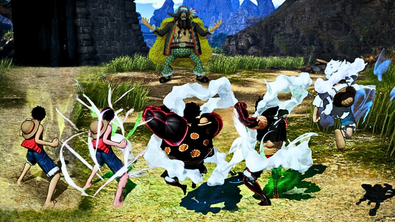 Luffy Transformations Gear 1-5 & Ultimate Attacks [4K 60FPS] One Piece Pirate Warriors 4