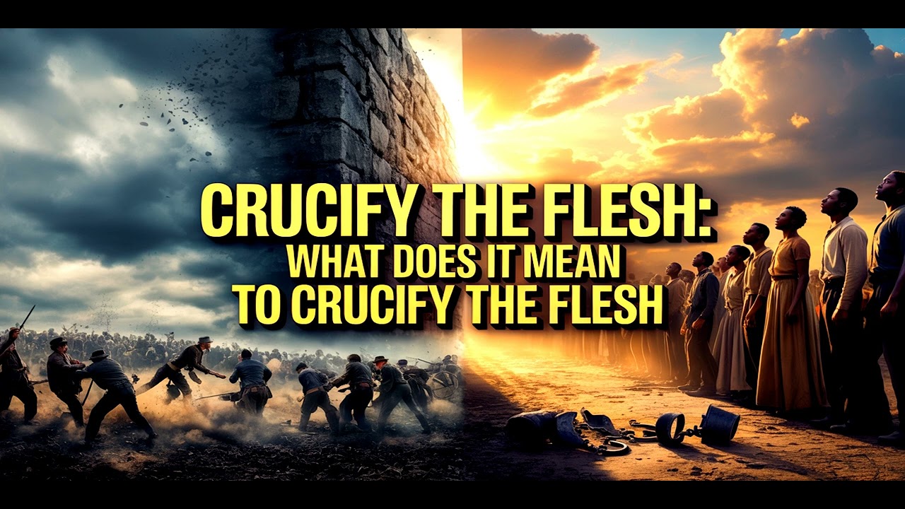 CRUCIFY the FLESH  | What DOES It Mean to CRUCIFY the Flesh