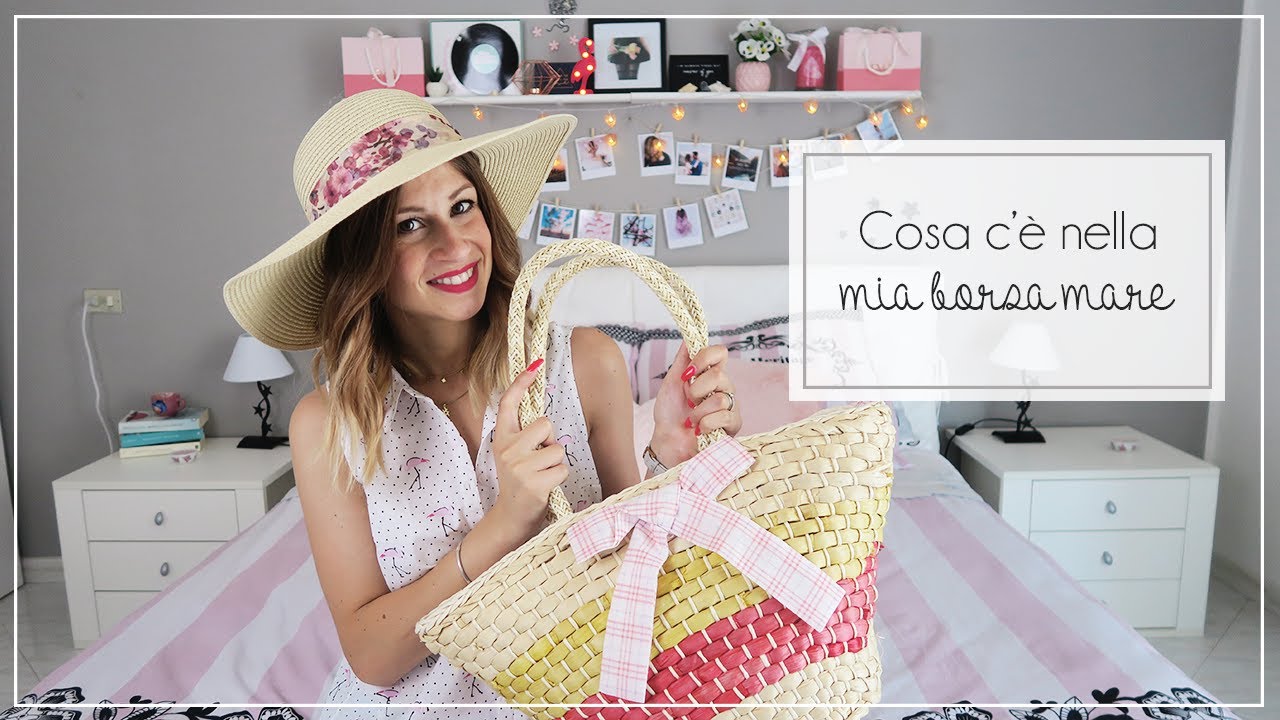 Cosa c'è nella mia borsa mare ☀