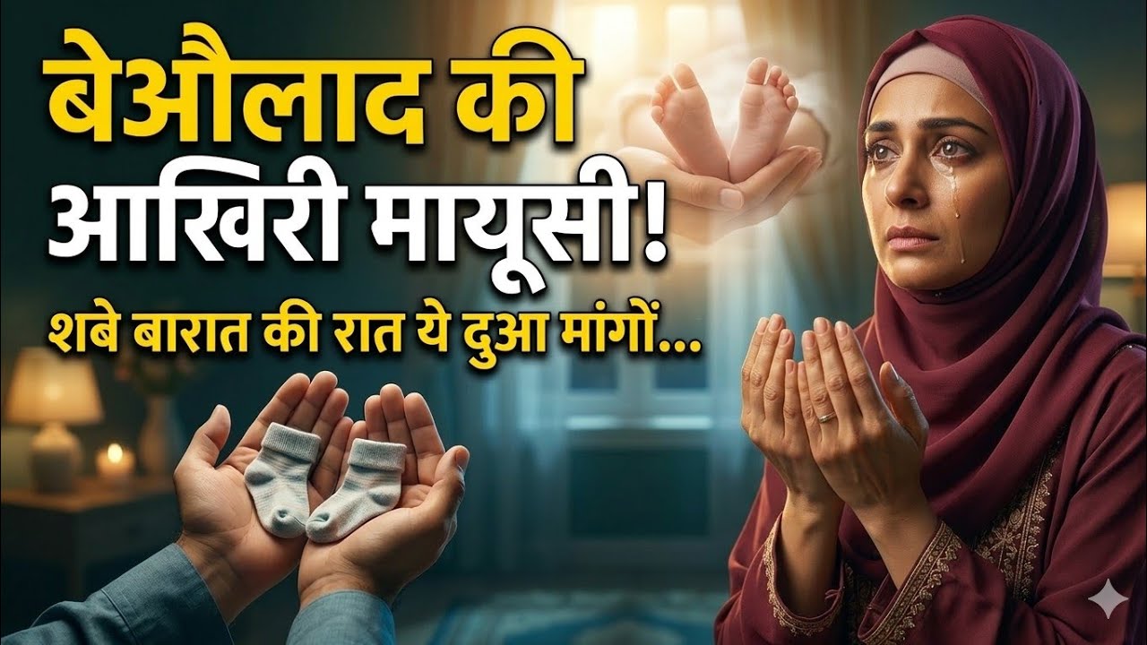 Shab e Barat Ki Raat Hogi Be Aulad Ki Akhri Mayusi | Be Aulad Ke Liye Khas Dua