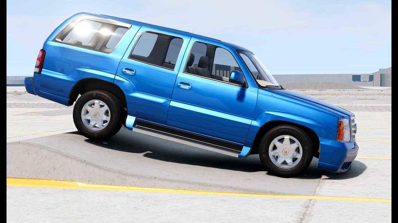 BeamNG Drive - Cadillac Escalade Suspension Testing