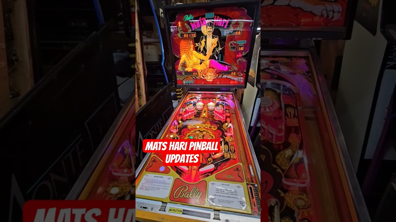 Another Bally MATA HARI Pinball Machine from the TNT Amusements team! #arcadegames  #pinball