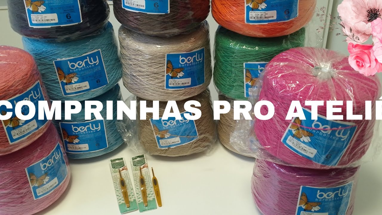 COMPRINHAS PRO ATELIÊ, VENHA COMIGO CONFERIR 