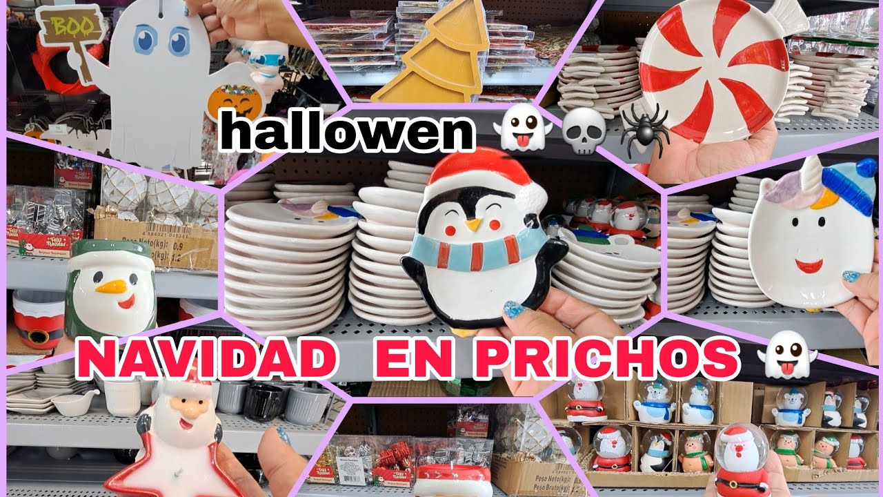 1️⃣ OCTUBRE💚🌲 WALMART PRICHOS 🌲💚🧑‍🎄🎅PRICHOS! NAVIDAD🌲❤️🧑‍🎄 HALLOWEN 👻🕷💀🖤👻👻👻🍬🍬