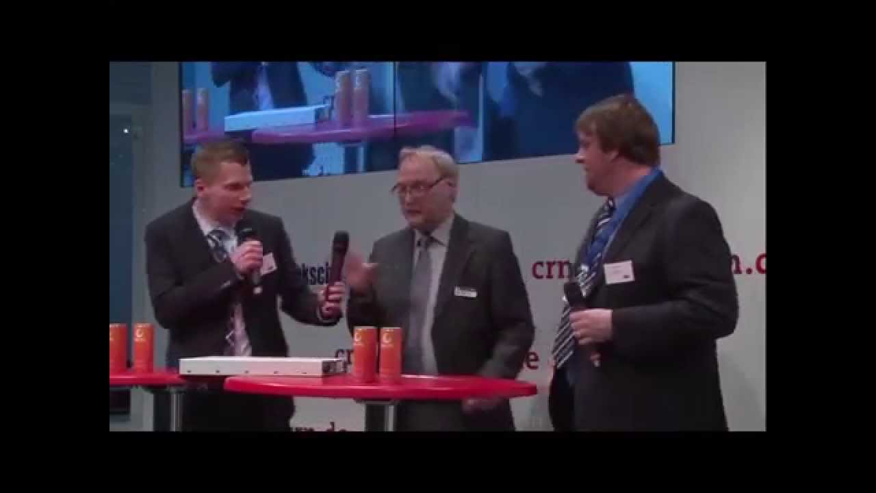 Aastra 100 im CRN-TV auf der CeBIT 2014