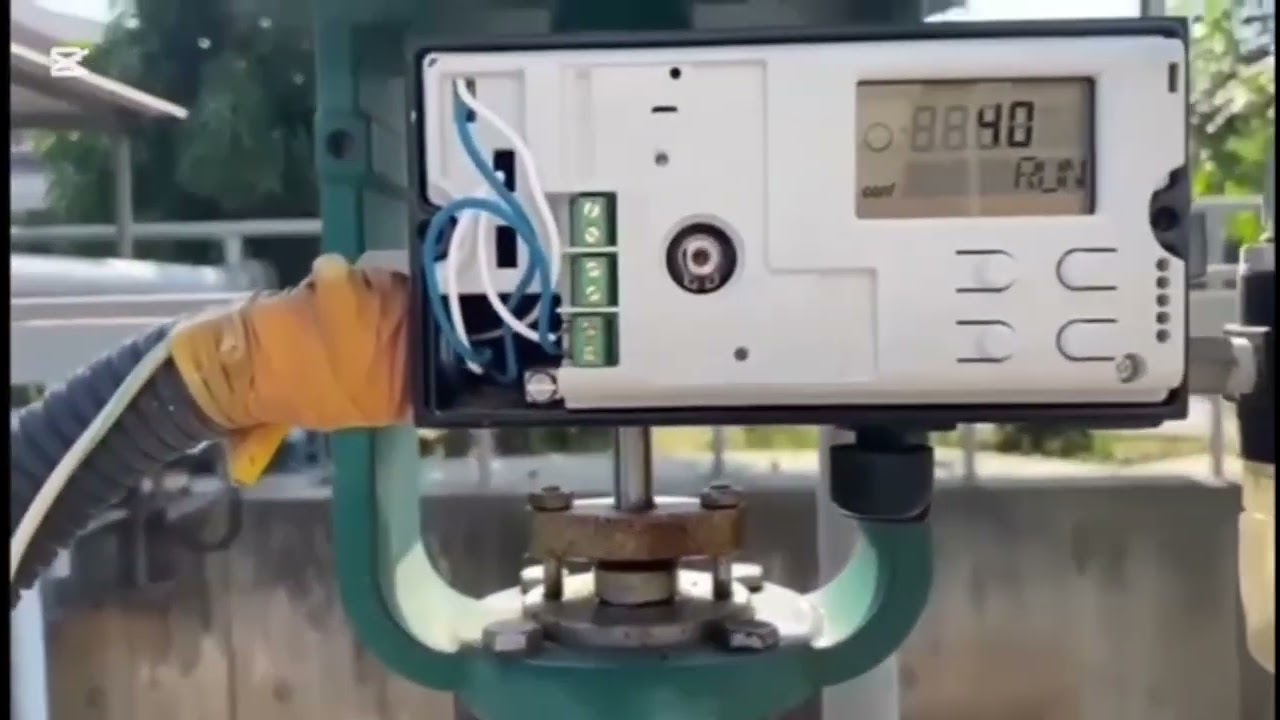 ABB Positioner Auto Calibration/Adjustment for a Pneumatic Actuator