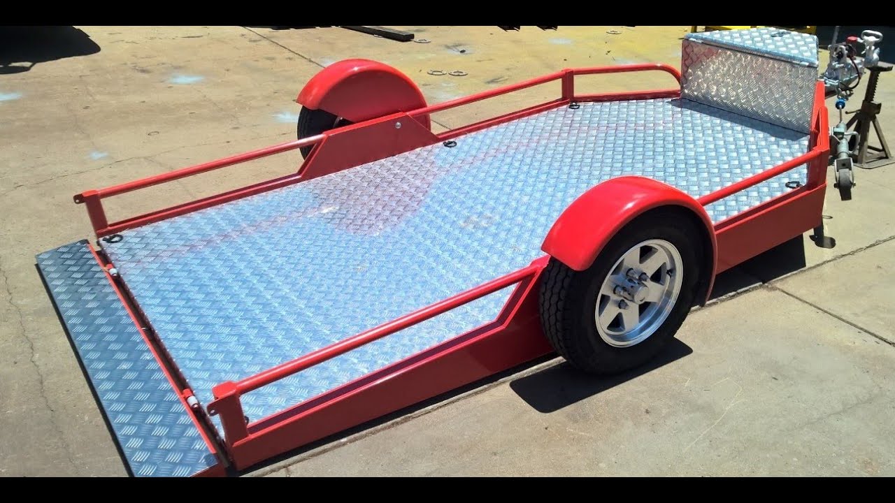 Airbag Drop Deck Trailer