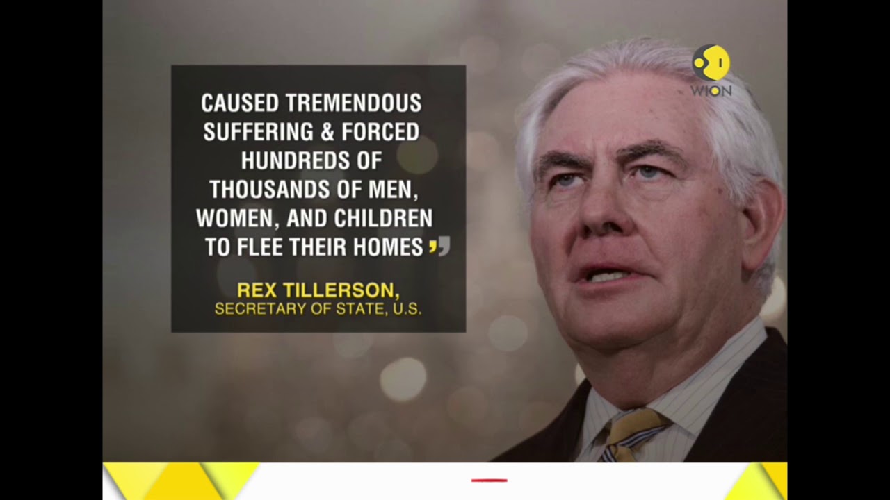 US slams Rohingya 'Ethnic Cleansing'
