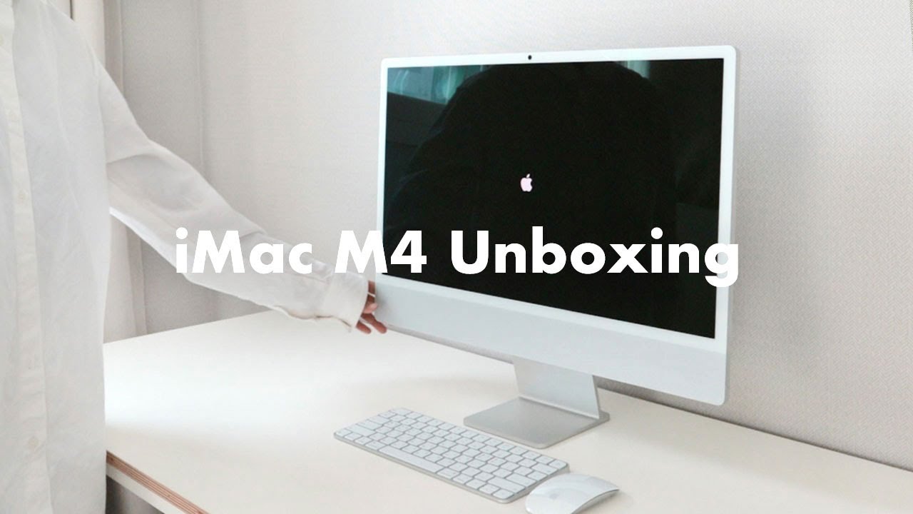 Unboxing the New iMac M4 &mdash; A Gift for My Mom🌷