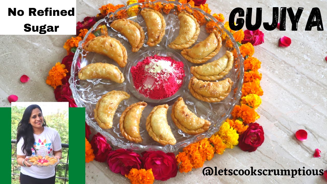 How to Make 10 Gujiya in one Go without using Refined Sugar and Mould | Holi Sweet Recipe