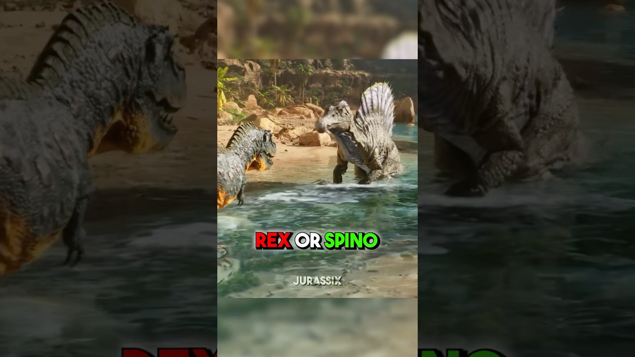 Rex vs Spino: Who’s the TRUE King of ARK? 🦖🔥