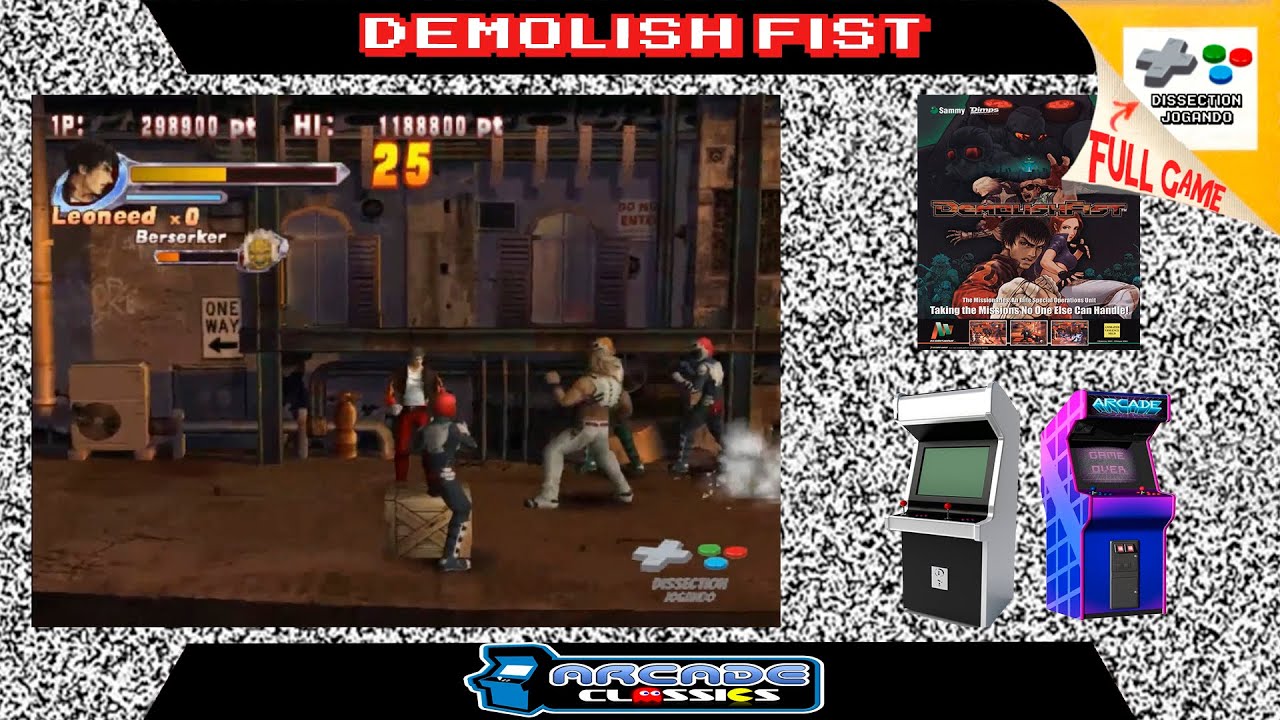 Demolish Fist - Arcade [Longplay]