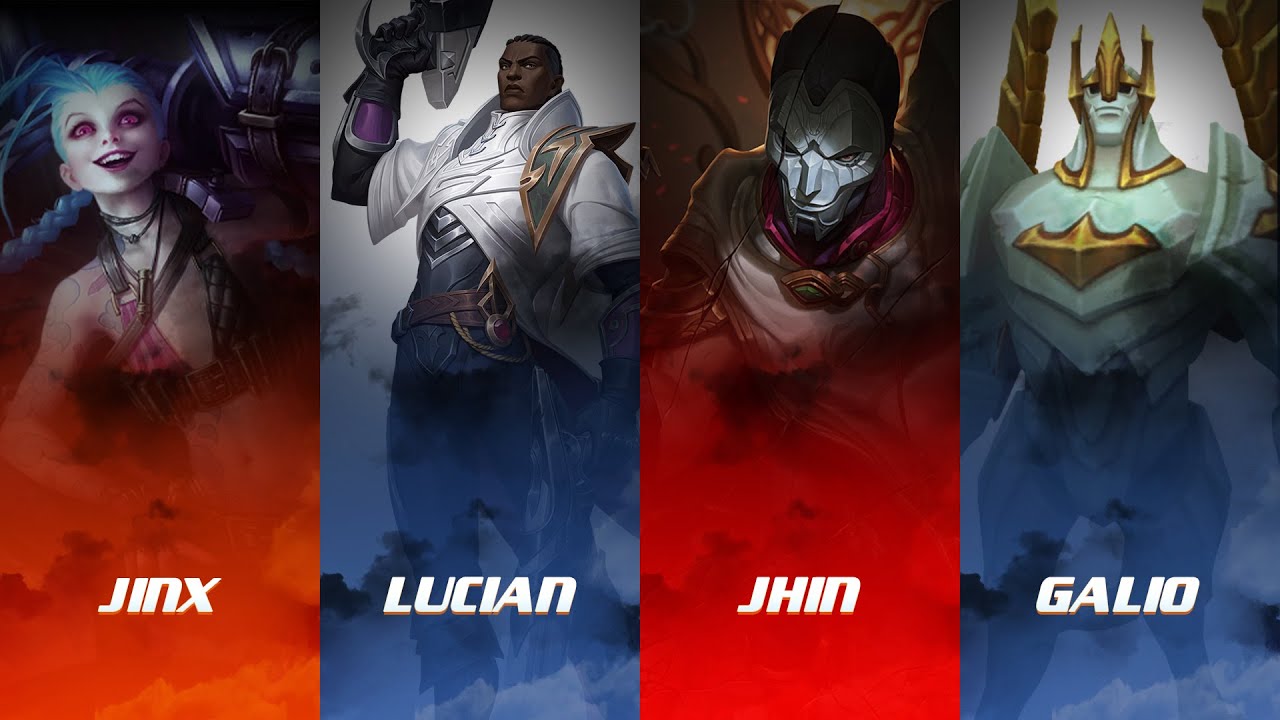 Rap về Jinx, Lucian, Jhin, Galio | Kunzing Tiến Vàm Cỏ