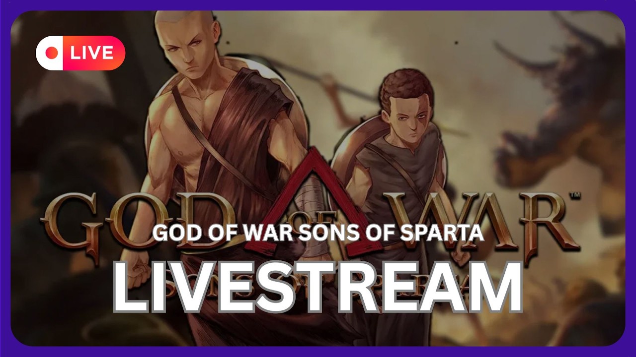 🔥Δοκιμάζουμε το God of War: Sons of Sparta LIVE στο Gamebit.gr PART 5
