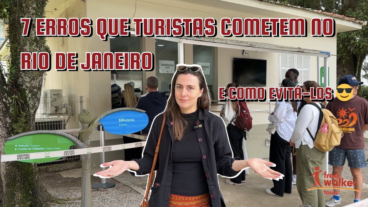 🔥 7 ERROS QUE TURISTAS COMETEM NO RIO DE JANEIRO (e como evitar!)