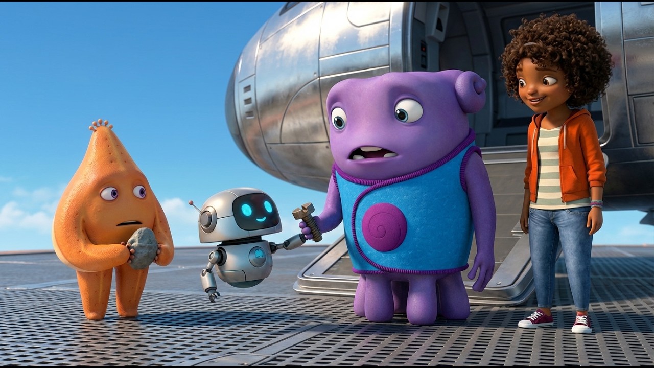 HOME: Rooftop Surprise – Is the Little ROBOT a Friend or Foe? 🤖😲
